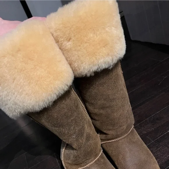 UGG Over The Knee Boots Rare UGG Boots Thigh High Boots Size 6 Brand New - Picture 5 of 9